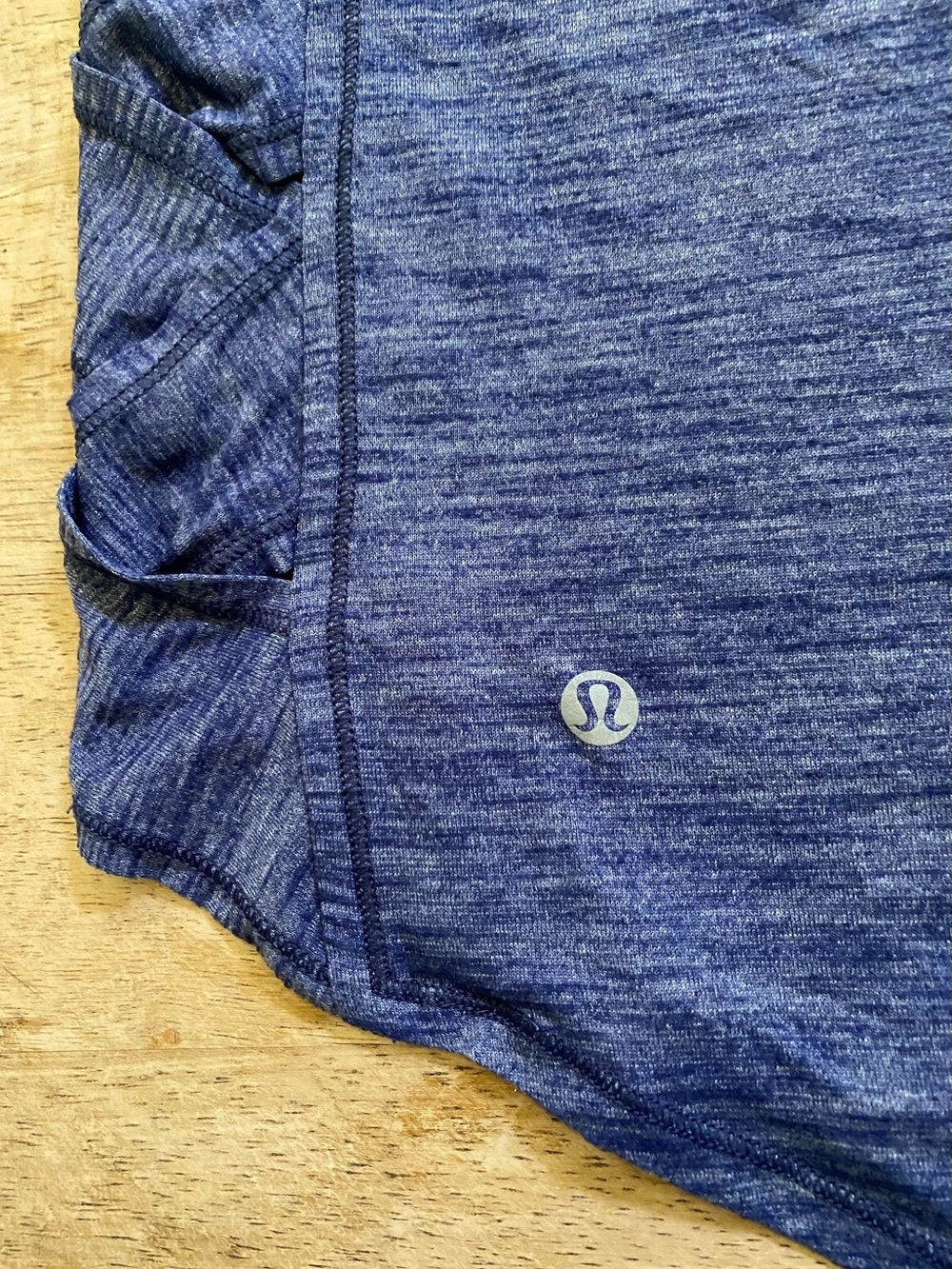 Lululemon Women’s Sz 6/8? Heathered Hero Blue Var-City Muscle Tank - Picture 12 of 16